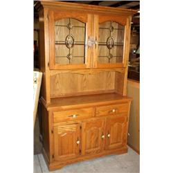 Solid Oak Hutch