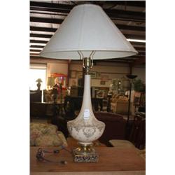 Vintage Hand Painted Lamp