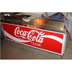 Stainless Coke Drink Dispensing Station