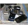 Image 1 : BAG LOT OF 4 MISC CELL PHONES & CHARGERS