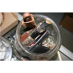 Antique Knifes in jar