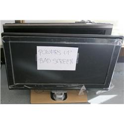 2 FLAT SCREEN TV'S SEMI WORKING