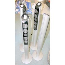 4 SUROUND SOUND SPEAKER TOWERS