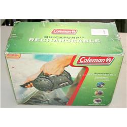 COLEMAN RECHARGEABLE QUICK PUMP