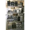 Image 1 : RACK LOT OF MISC. SPEAKERS & RECIEVERS
