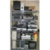 Image 1 : RACK LOT OF MISC. ELECTRONICS
