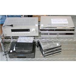 2 SELFS OF MISK. ELECTRONICS