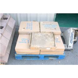 PALLEAT LOT OF GLAZED RUSTIC FLOOR TILE