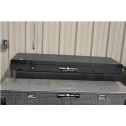 BLACK METAL TOOL BOX
