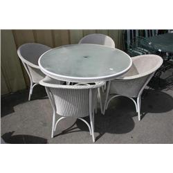 PATIO TABLE W/ 4 CHAIRS