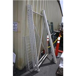 SECTION OF A PALLET RACK