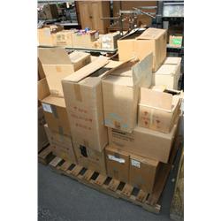 PALLET LOT OF MISC. GLASS ITEMS