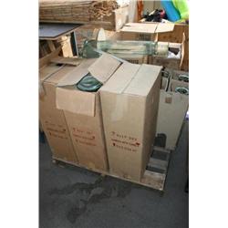 PALLET OF MISC. FLOWER VASES