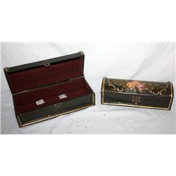 2 Flower Designed Boxes