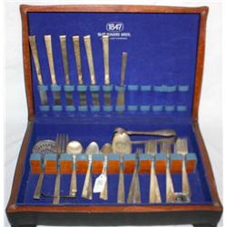 Box of Silver Plated Silverware