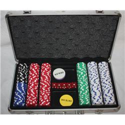 Poker Chip Set in Case