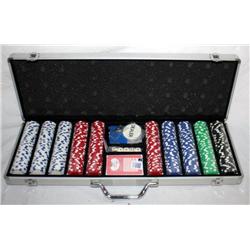 Poker Chip Set in Case