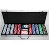 Image 1 : Poker Chip Set in Case