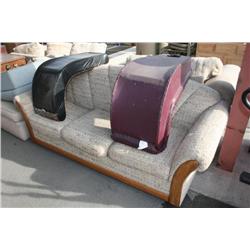 SOFA & 2 MISC. CHAIRS
