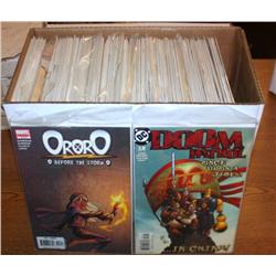 Box Misc Comic Books 150-200 per box