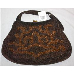 Vintage Belgium Beaded Clutch Bag