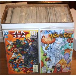 Box Misc Comic Books 150-200 per box