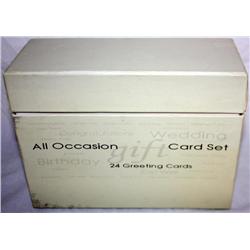 All Occasion Greeting Card Set-- 24 Greeting Cards