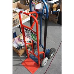 Two hand trucks