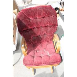 Red Valor Rocking chair