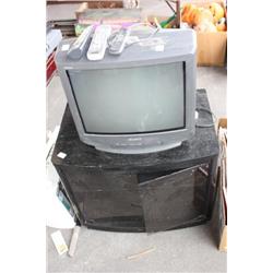 Television with stand