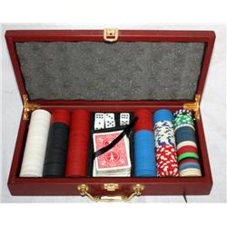 Poker Chip Set in Case