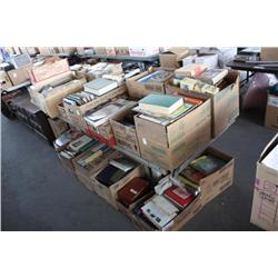 Table lot of books