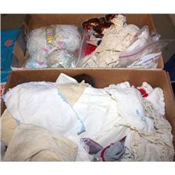 Lot of Furs and Knitting Stuff