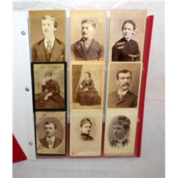 Photo Collection circa 1870's Called CDV's