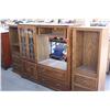 Image 2 : Wooden Decorative Entertainment Center