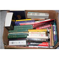 Box Lot of Misc.  Books