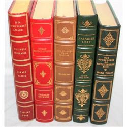 Lot of Leather Bound Collectible Books