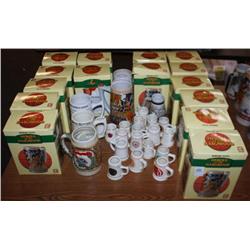 Large Lot of Beer Steins