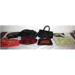 Box Lot of Purses and Handbags