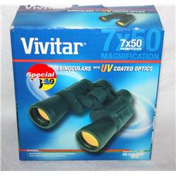 Vivitar Binoculars with UV Coated Optics 7 x 50