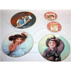 Lot of 5 Collectible Plates