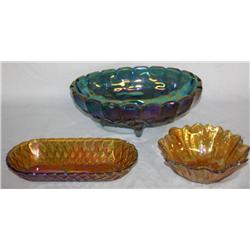 Lot of Carnival Glass