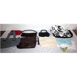 Box Lot of Purses and Handbags