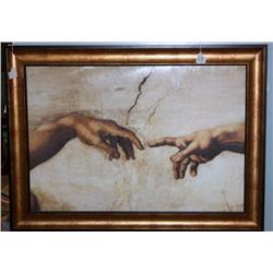 Framed Michelangelo Art