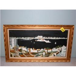 Framed Oil by Gaza