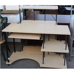Computer Desk and Matching shelf