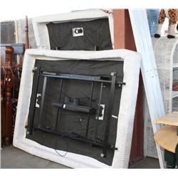Set of 2 Adjustable Bed & Frame with Vibrator