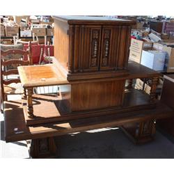 Lot of 3 tables, 2 coffee, one side table