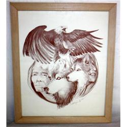 Framed Drawing
