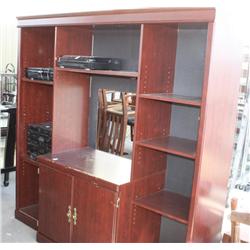 Entertainment Center with Contents